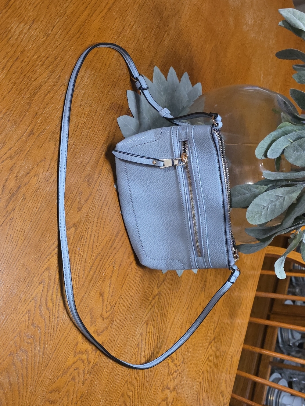 Loght Blue Madison West Crossbody